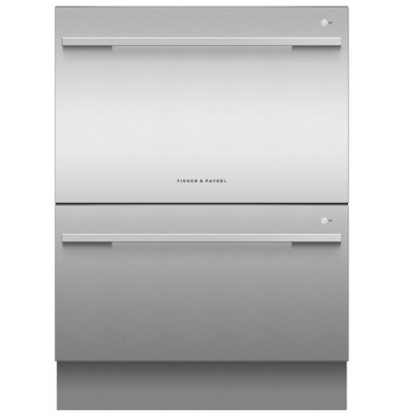 Fisher & Paykel Double DishDrawer™, 14 Place Settings, Sanitise Series 7 | Contemporary Style: DD60DDFX9